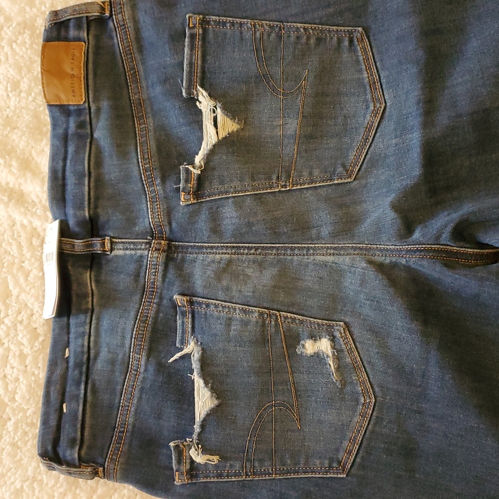 American Eagle jeans- Next Level Stretch Size 10 short-New with tag - Picture 10 of 11